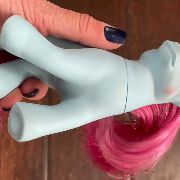 My Little Pony Princess Royal Blue w/ Bushwoolie Hat Comb Wand Vintage 1987 MLP - Picture 12 of 16